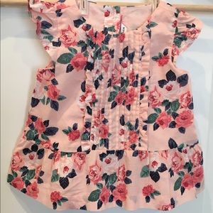 NWOT Janie and Jack baby girl cotton dress.